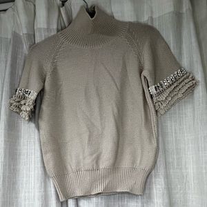 Red Valentino short sleeve sweater